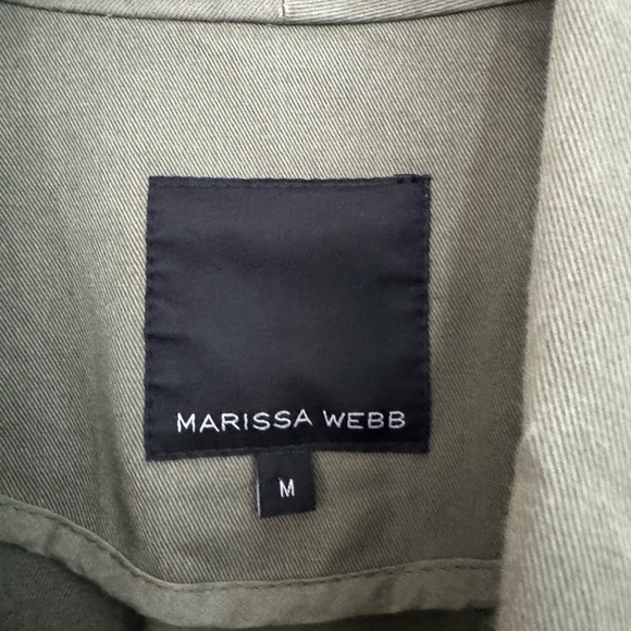 Marisa Webb Peplum Cut Military Jacket - Picture 4 of 6